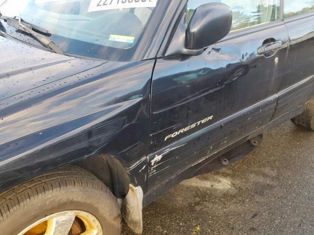 JF1SF65621H741251 - 2001 SUBARU FORESTER S Qara foto 9