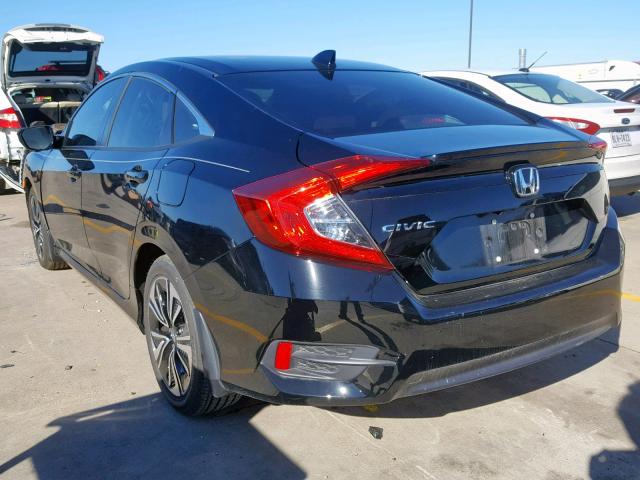 JHMFC1F78JX028194 - 2018 HONDA CIVIC EXL შავი ფოტო 3