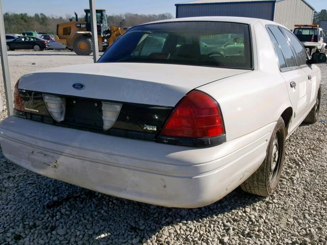 2FAHP71V89X122711 - 2009 FORD CROWN VICT WHITE photo 4