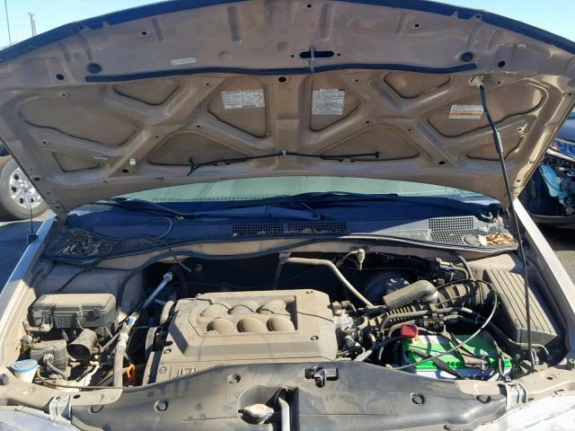 2HKRL18571H530782 - 2001 HONDA ODYSSEY LX GOLD photo 7