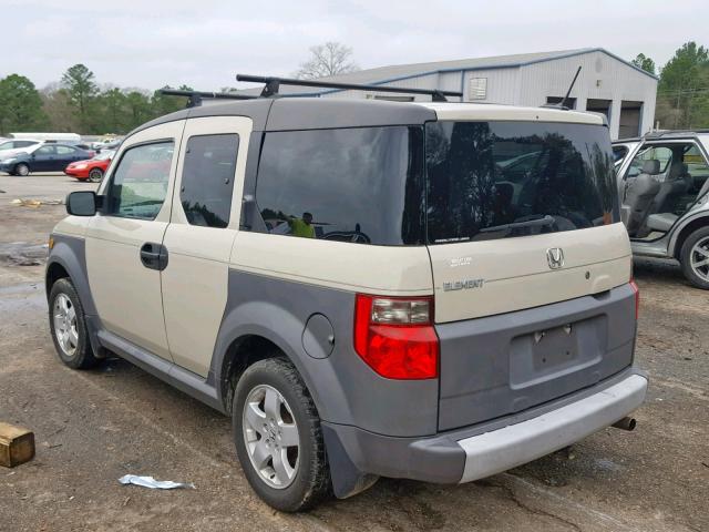 5J6YH28645L003340 - 2005 HONDA ELEMENT EX BEIGE photo 3