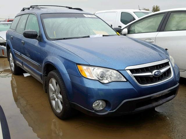 4S4BP61C087364403 - 2008 SUBARU OUTBACK 2. 蓝色 照片 1