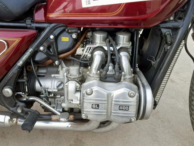 SC022006016 - 1980 HONDA GL1100 RED photo 7