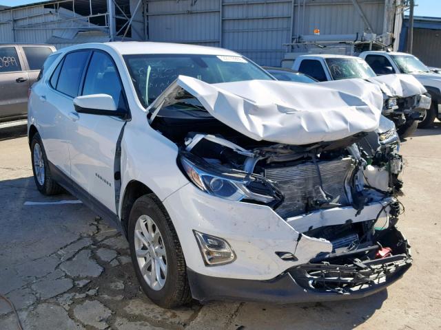 2GNAXSEVXJ6271910 - 2018 CHEVROLET EQUINOX LT WHITE photo 1