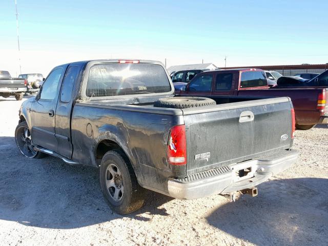 1FTRX17L3YNB58016 - 2000 FORD F150 BLACK photo 3