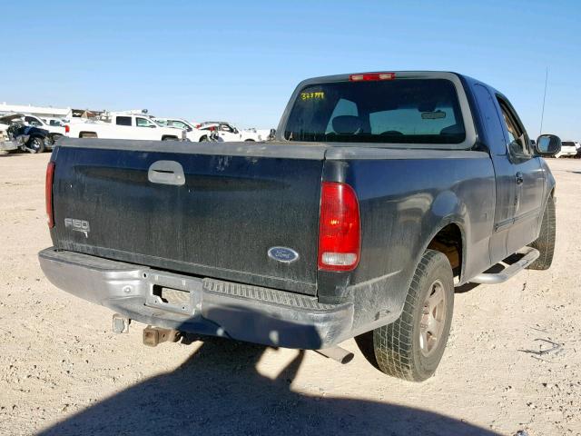 1FTRX17L3YNB58016 - 2000 FORD F150 BLACK photo 4