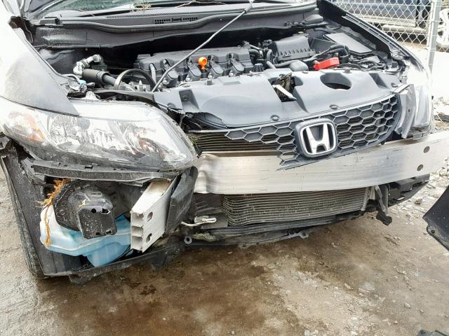 19XFB2F55FE120198 - 2015 HONDA CIVIC LX BLACK photo 9