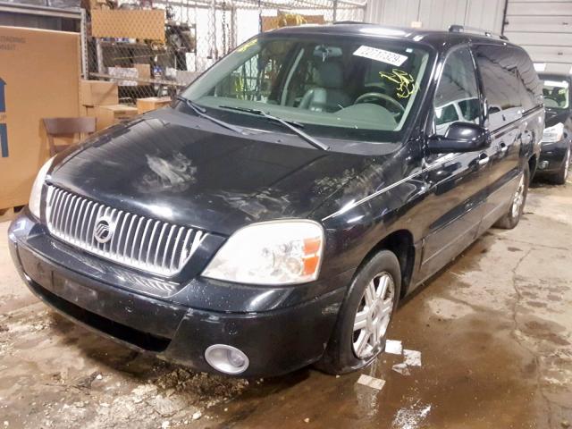 2MRDA20254BJ17702 - 2004 MERCURY MONTEREY BLACK photo 2