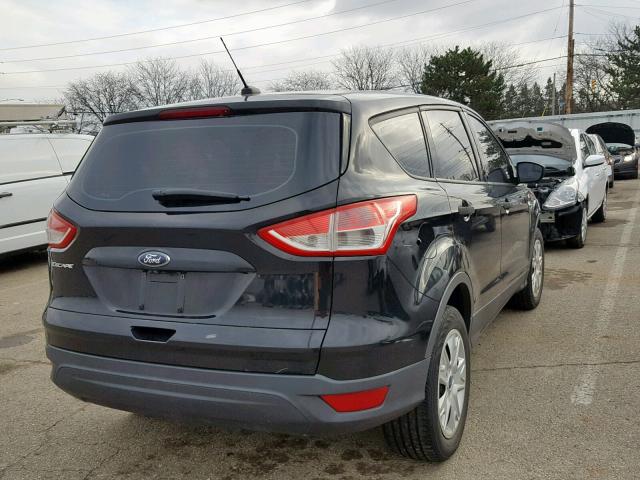 1FMCU0F77EUA60245 - 2014 FORD ESCAPE S BLACK photo 4