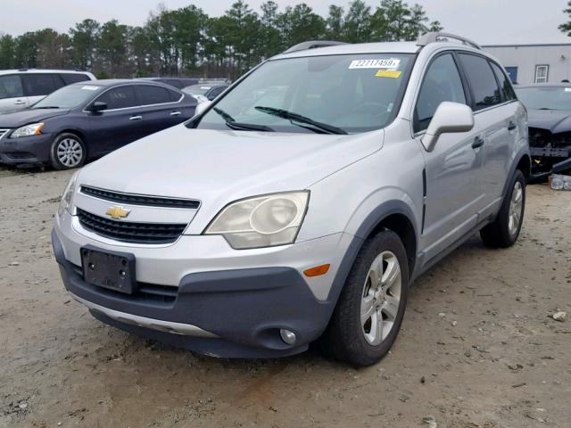 3GNAL2EK9DS597673 - 2013 CHEVROLET CAPTIVA LS 银色 照片 2