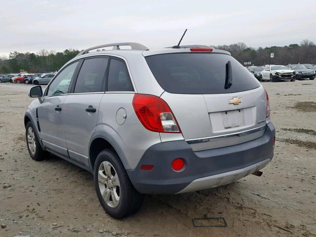 3GNAL2EK9DS597673 - 2013 CHEVROLET CAPTIVA LS 银色 照片 3