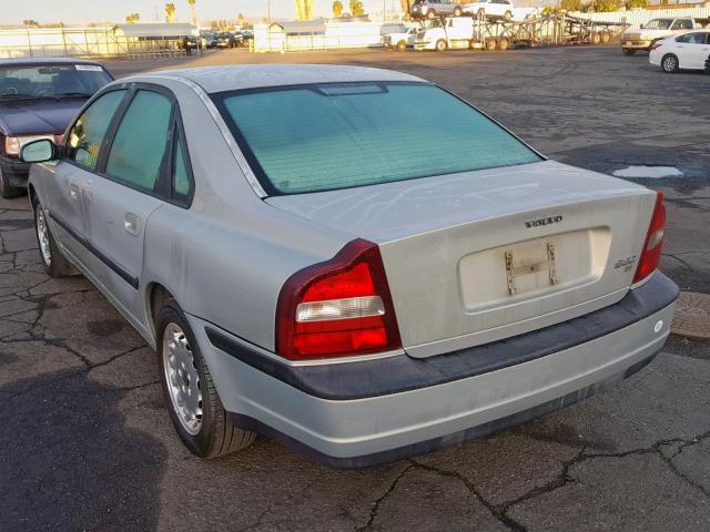 YV1TS94DXY1099077 - 2000 VOLVO S80 GRAY photo 3