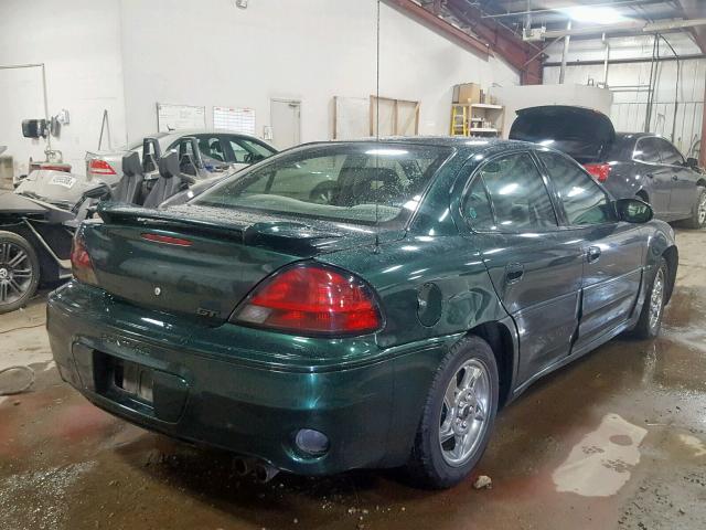 1G2NW52E43C105996 - 2003 PONTIAC GRAND AM G GREEN photo 4