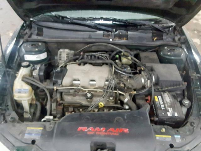 1G2NW52E43C105996 - 2003 PONTIAC GRAND AM G GREEN photo 7