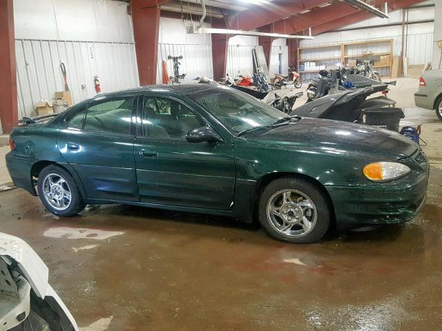 1G2NW52E43C105996 - 2003 PONTIAC GRAND AM G GREEN photo 9