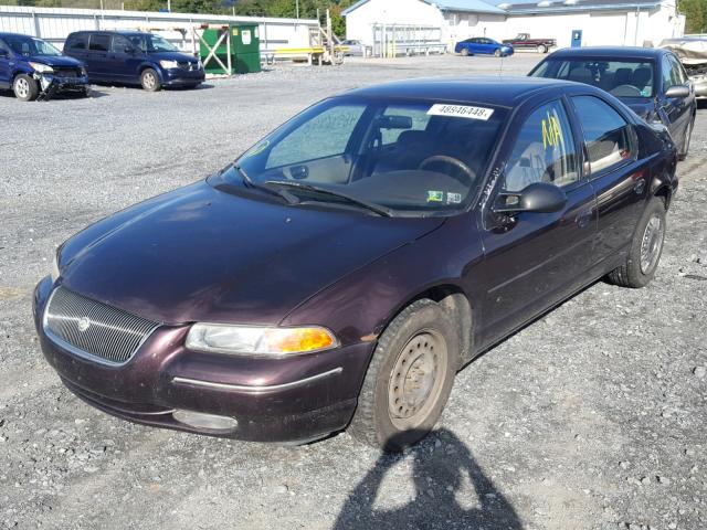 1C3EJ56H0SN509304 - 1995 CHRYSLER CIRRUS LX BURGUNDY photo 2