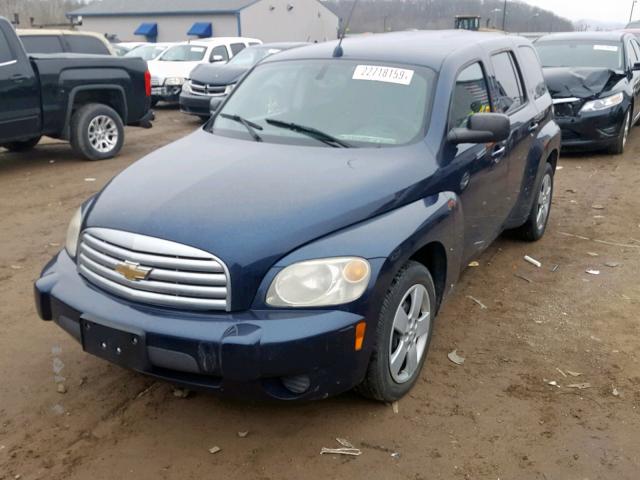 3GNDA13D18S574086 - 2008 CHEVROLET HHR LS BLUE photo 2