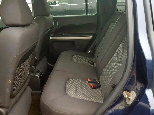 3GNDA13D18S574086 - 2008 CHEVROLET HHR LS BLUE photo 6