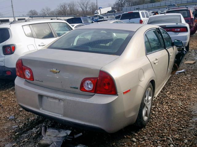 1G1ZA5EUXBF361841 - 2011 CHEVROLET MALIBU LS GOLD photo 4