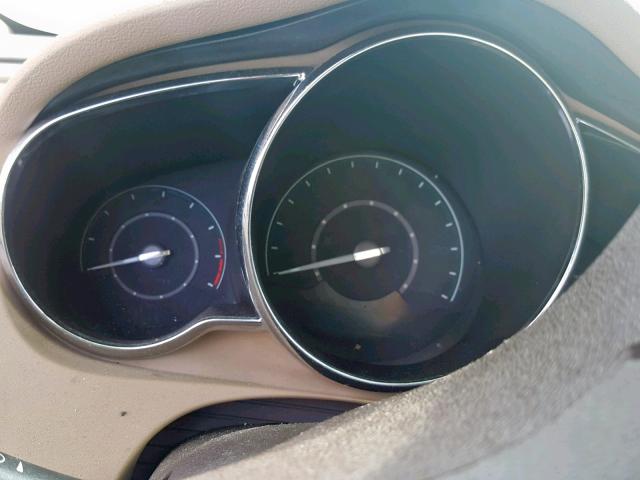 1G1ZA5EUXBF361841 - 2011 CHEVROLET MALIBU LS GOLD photo 8