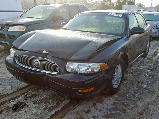 1G4HP54K244158051 - 2004 BUICK LESABRE CU BLACK photo 2