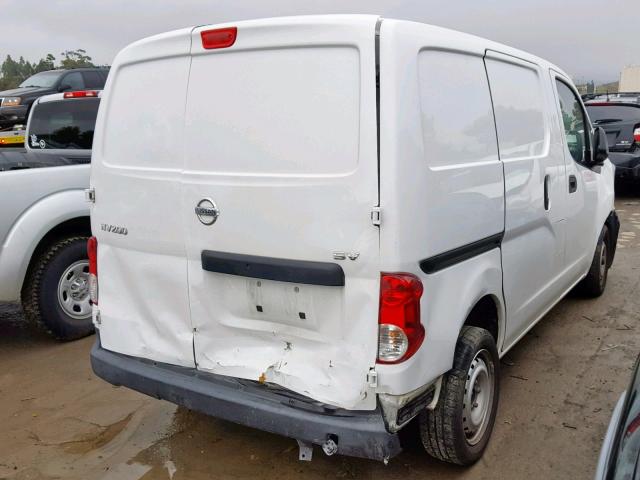 3N6CM0KN1EK700942 - 2014 NISSAN NV200 2.5S WHITE photo 4