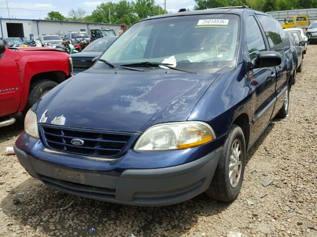 2FMZA514XXBC15134 - 1999 FORD WINDSTAR L BLUE photo 10