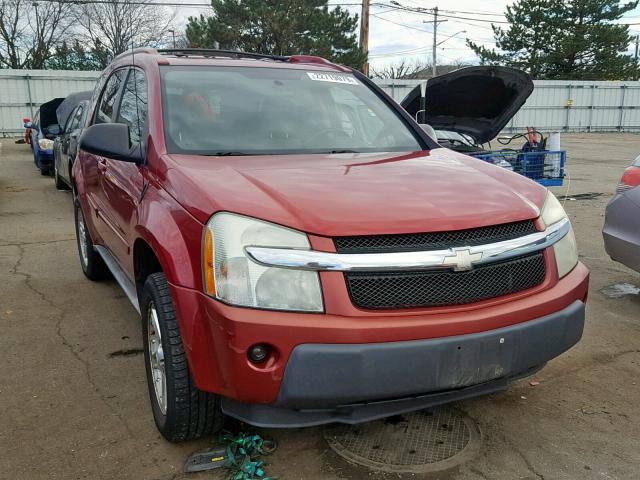 2CNDL73F256041984 - 2005 CHEVROLET EQUINOX LT RED photo 1