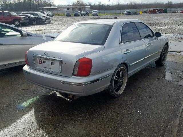 KMHFU45E75A386519 - 2005 HYUNDAI XG 350 GRAY photo 4