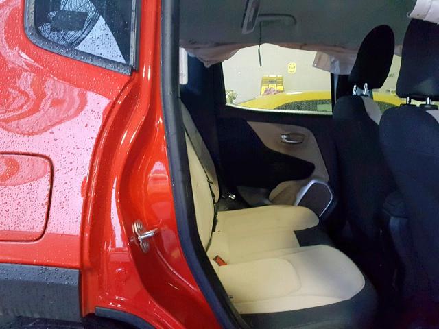 ZACCJAAT4FPB34103 - 2015 JEEP RENEGADE S 红色 照片 6