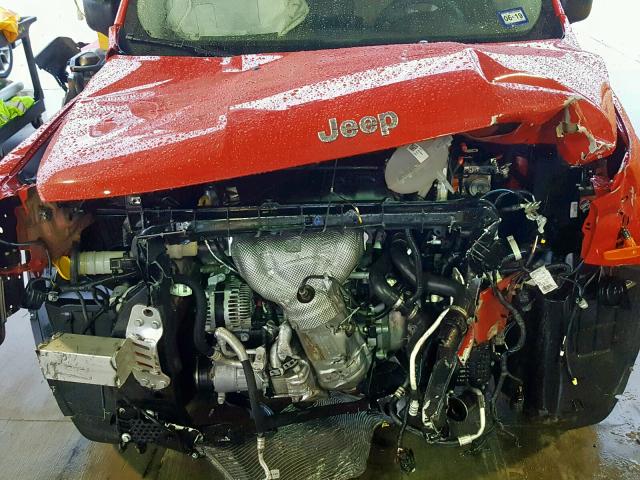 ZACCJAAT4FPB34103 - 2015 JEEP RENEGADE S RED photo 7