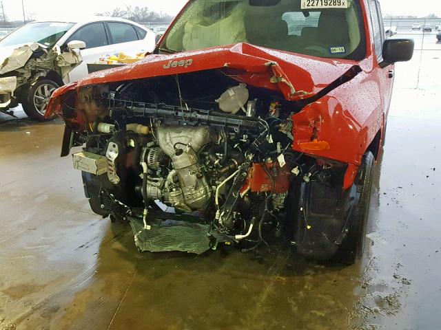 ZACCJAAT4FPB34103 - 2015 JEEP RENEGADE S 红色 照片 9