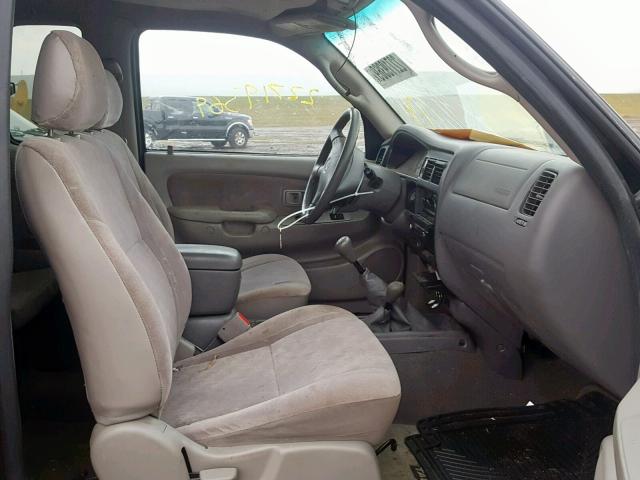 5TEWN72N72Z890206 - 2002 TOYOTA TACOMA XTR შავი ფოტო 5