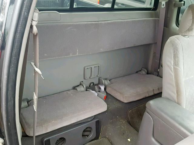 5TEWN72N72Z890206 - 2002 TOYOTA TACOMA XTR შავი ფოტო 6