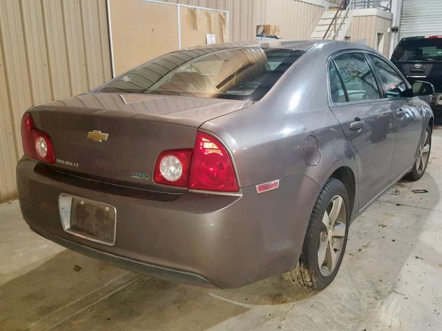 1G1ZC5EU1BF180010 - 2011 CHEVROLET MALIBU 1LT GOLD photo 4