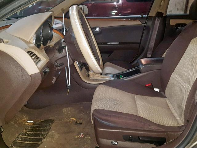 1G1ZC5EU1BF180010 - 2011 CHEVROLET MALIBU 1LT GOLD photo 5