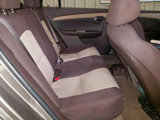 1G1ZC5EU1BF180010 - 2011 CHEVROLET MALIBU 1LT GOLD photo 6