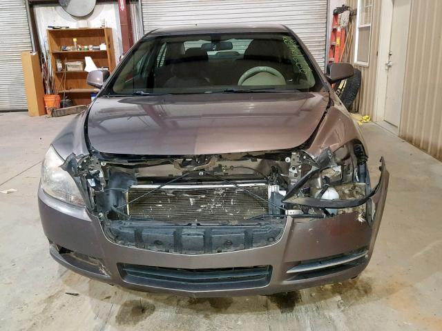 1G1ZC5EU1BF180010 - 2011 CHEVROLET MALIBU 1LT GOLD photo 9