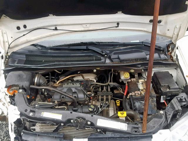 2D4RN4DE1AR331198 - 2010 DODGE GRAND CARA WHITE photo 7