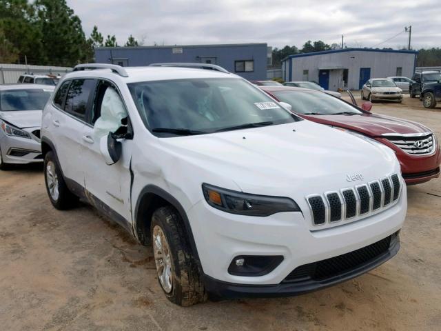 1C4PJMCB4KD257299 - 2019 JEEP CHEROKEE L WHITE photo 1