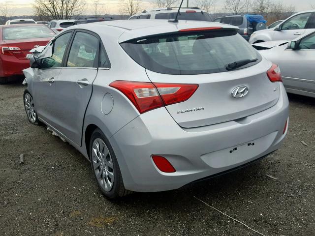 KMHD35LH4GU323604 - 2016 HYUNDAI ELANTRA GT SILVER photo 3