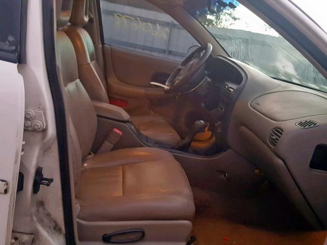 1G2WP52K42F261234 - 2002 PONTIAC GRAND PRIX WHITE photo 5