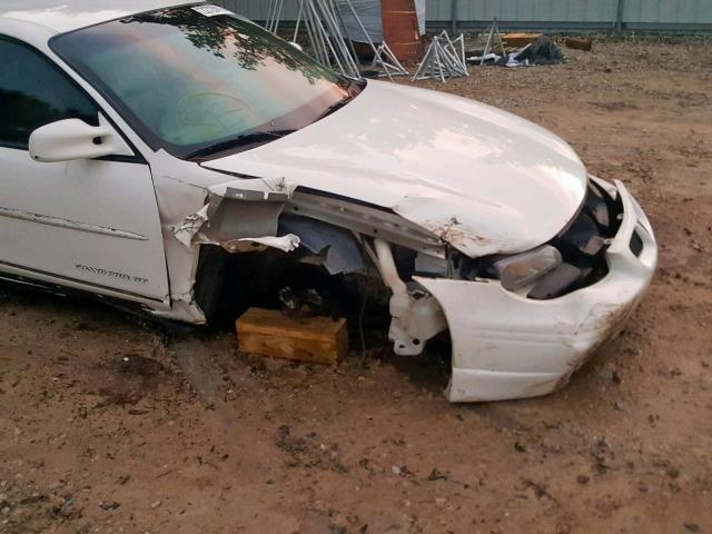1G2WP52K42F261234 - 2002 PONTIAC GRAND PRIX WHITE photo 9