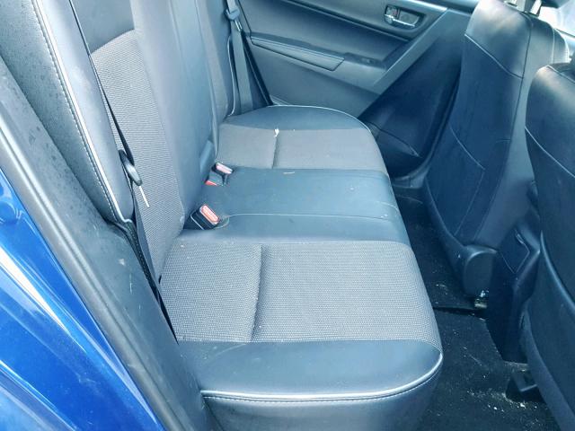 2T1BURHE6GC528997 - 2016 TOYOTA COROLLA L 蓝色 照片 6