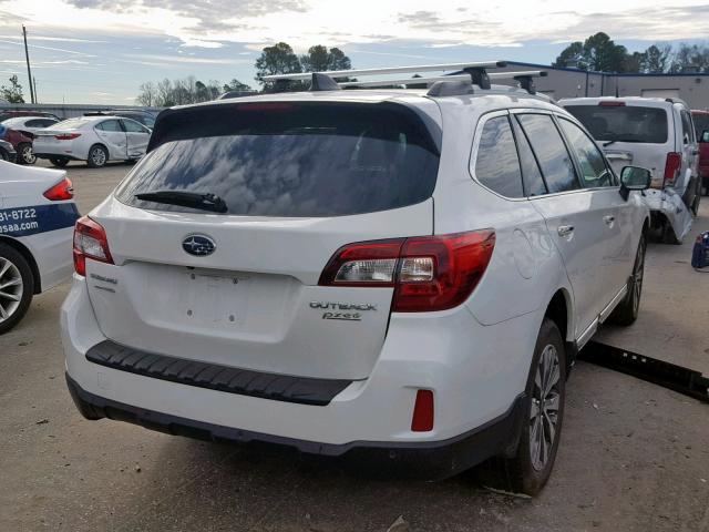 4S4BSATCXH3418540 - 2017 SUBARU OUTBACK TO WHITE photo 4
