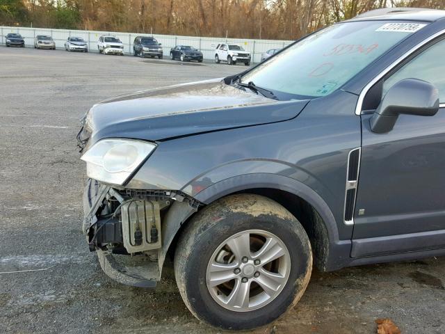 3GSCL33P69S593369 - 2009 SATURN VUE XE GRAY photo 9