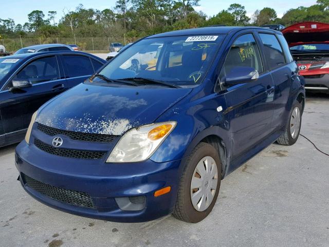 JTKKT624460134174 - 2006 TOYOTA SCION XA BLUE photo 2