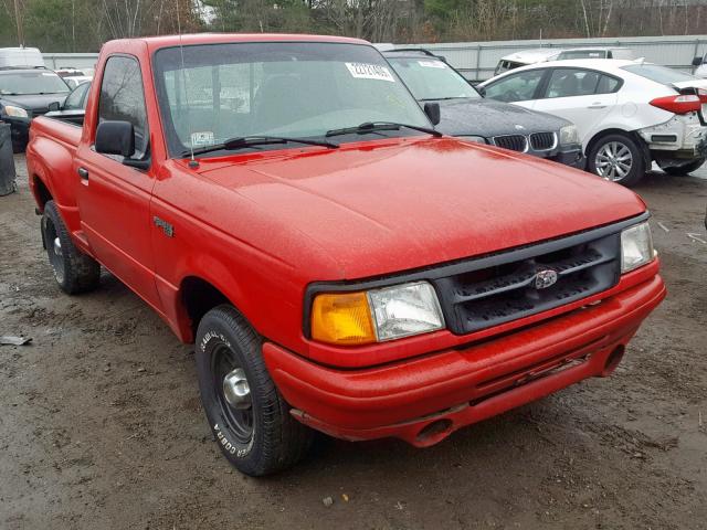 1FTCR10A3TPB49354 - 1996 FORD RANGER RED photo 1