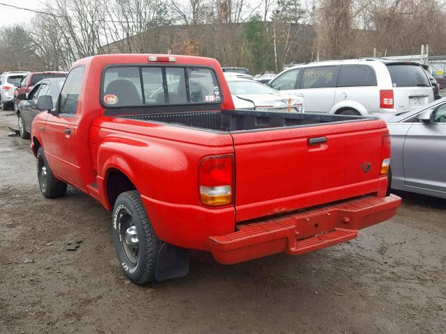 1FTCR10A3TPB49354 - 1996 FORD RANGER RED photo 3