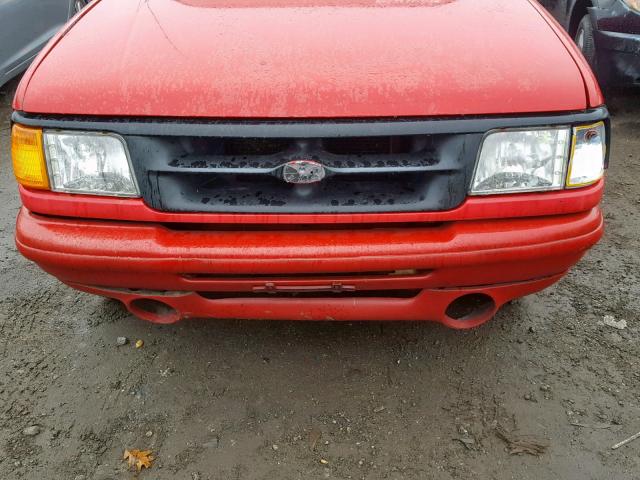 1FTCR10A3TPB49354 - 1996 FORD RANGER RED photo 9